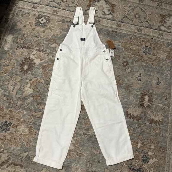 ✨ NWT - VANS "Ground Work" Overalls – Marshmallow White - Size Large✨ NOICE! - Picture 9 of 15